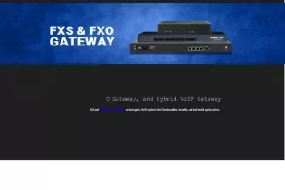 FXS Gateway at affordable Price | UBIQCOM