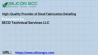 Steel Fabricarion Detailing Services - SECD Technical Services LLC