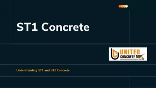 ST1 Concrete