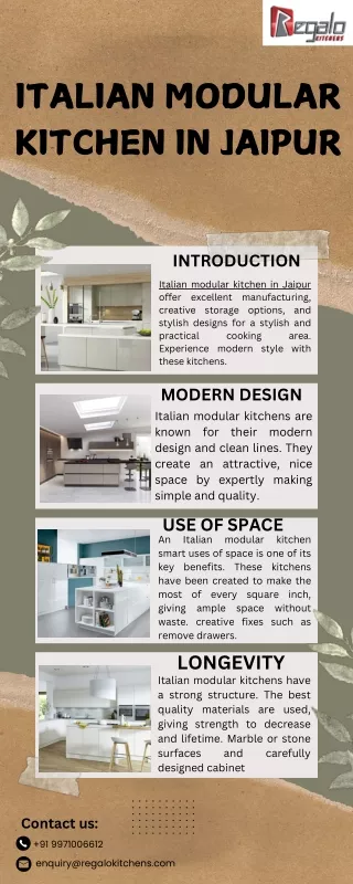 Italian Modular Kitchen in Jaipur