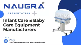 Infant Care & Baby Care Equipment Manufacturers