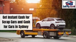 Get Instant Cash for Scrap Cars and Cash for Cars in Sydney