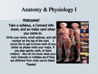 Anatomy & Physiology I