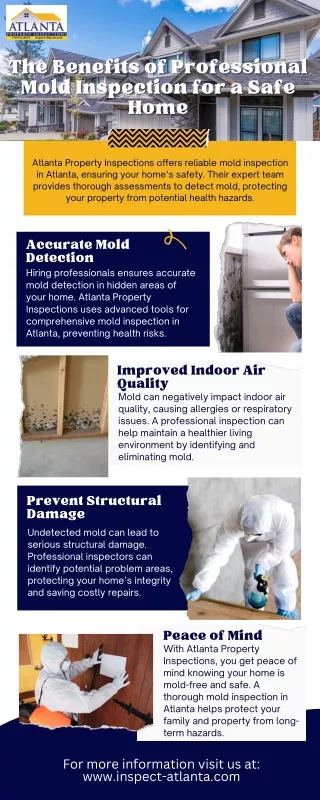 The Benefits of Professional Mold Inspection for a Safe Home