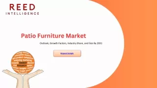 Patio Furniture Market