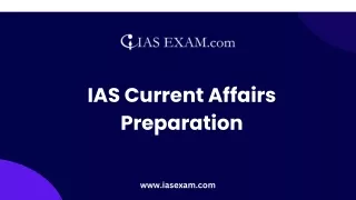 Tips for IAS Current Affairs for Beginners