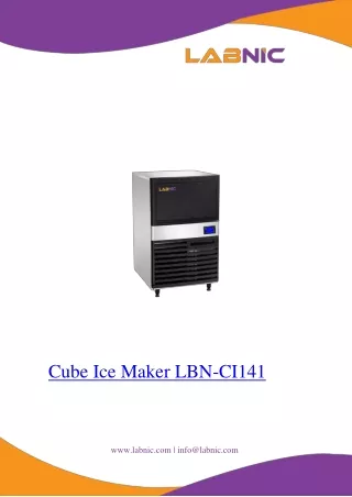 Cube Ice Maker 430 W