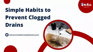 Simple Habits to Prevent Clogged Drains