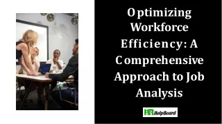 Job Analysis Definition