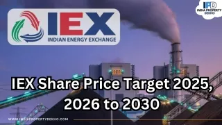 IEX Share Price Target 2024, 2025 to 2030