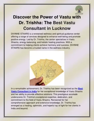 Best Vastu Consultant in India