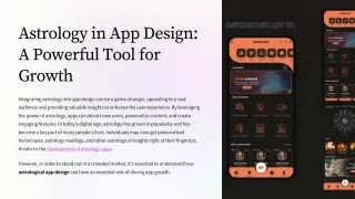 How astrology app design can be helpful for your app growth?