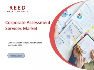 Corporate Assessment Services Market Analysis: Opportunities, Future Insights