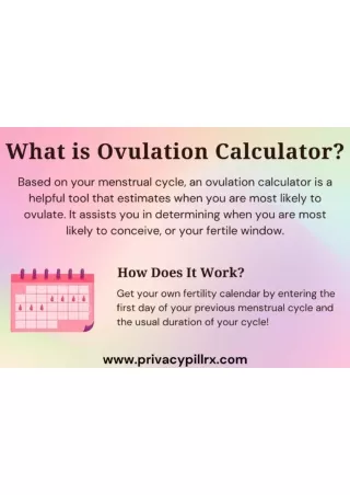 What is Ovulation Calculator?