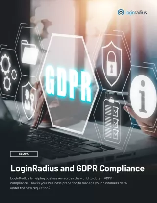 LoginRadius Solutions for Effective GDPR Compliance