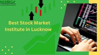 Best Stock Market Institute in Lucknow