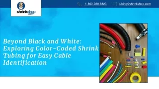 Beyond Black and White: Exploring Color-Coded Shrink Tubing for Easy Cable Ident