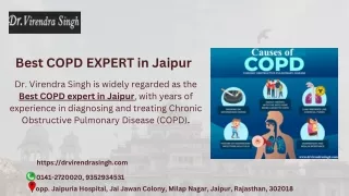 Best COPD Expert in Jaipur – Dr. Virendra Singh