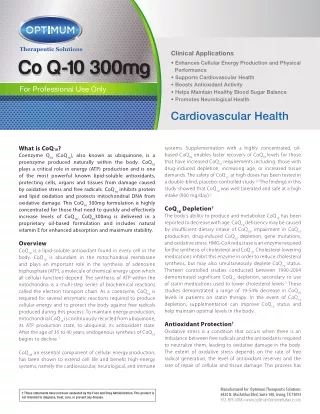 CoQ-10 300 mg with Vitamin E for Improved Absorption and Cardiovascular Support