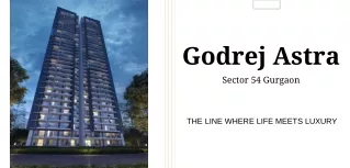 Godrej Astra Sector 54 Gurgaon Brochure