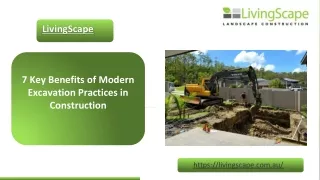 7 Key Benefits of Modern Excavation Practices in Construction