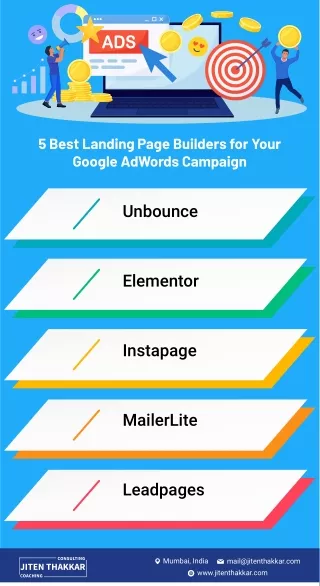 5 Best Landing Page Builders for Google AdWords Campaign