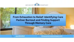 From Exhaustion to Relief: Identifying Care Partner Burnout and Finding Support