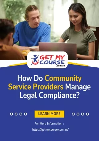 How Do Community Service Providers Manage Legal Compliance?