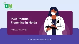 PCD Pharma Franchise in Noida