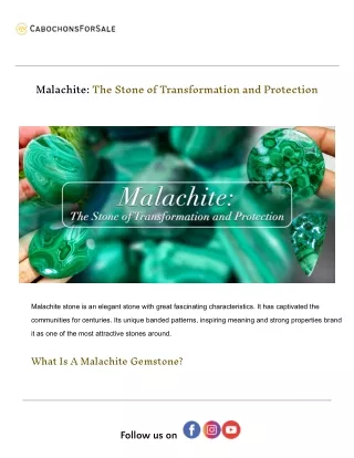 Malachite Gemstone PDF.docx (1)