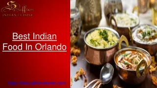 Best Indian Food In Orlando