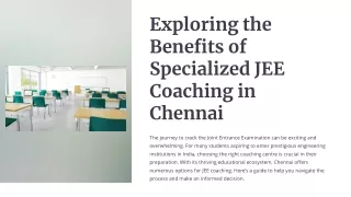 Exploring-the-Benefits-of-Specialized-JEE-Coaching-in-Chennai