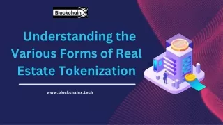 Understanding the Various Forms of Real Estate Tokenization