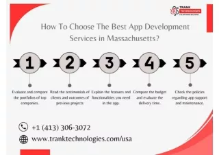 How To Choose The Best App Development Services in Massachusetts