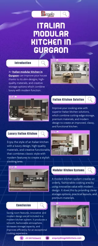 Italian Modular Kitchen in Gurgaon