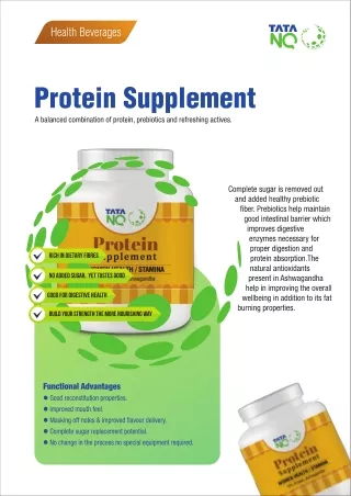 Protein Supplement: Boost Your Fitness and Nutrition