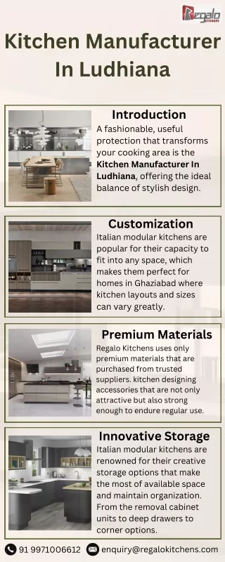 Kitchen Manufacturer In Ludhiana