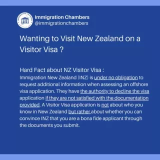 Navigating New Zealand Visitor Visa Fact