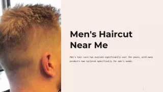 Mens Haircut Near Me