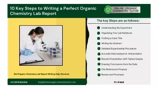 10 Key Steps to Writing a Perfect Organic Chemistry Lab Report