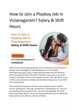 How to Join a Playboy Job in Vizianagaram_ Salary & Shift Hours (1)