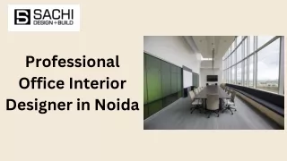 Professional Office Interior Designer in Noida