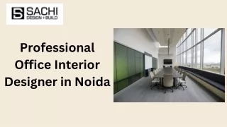 Professional Office Interior Designer in Noida