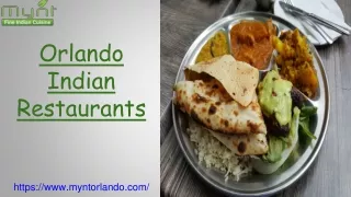 Orlando Indian Restaurants