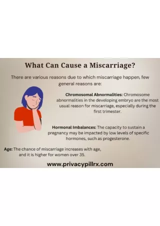 What Can Cause a Miscarriage?