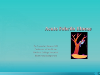 Description of Acute Febrile Illness
