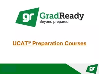 UCAT® Preparation Courses​