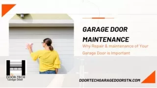 Commercial Garage Door Solutions in Castle Rock: Installation and Maintenance Ti