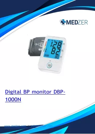 Digital BP monitor Pulse: ± 5 %