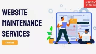 Website Maintenance Services